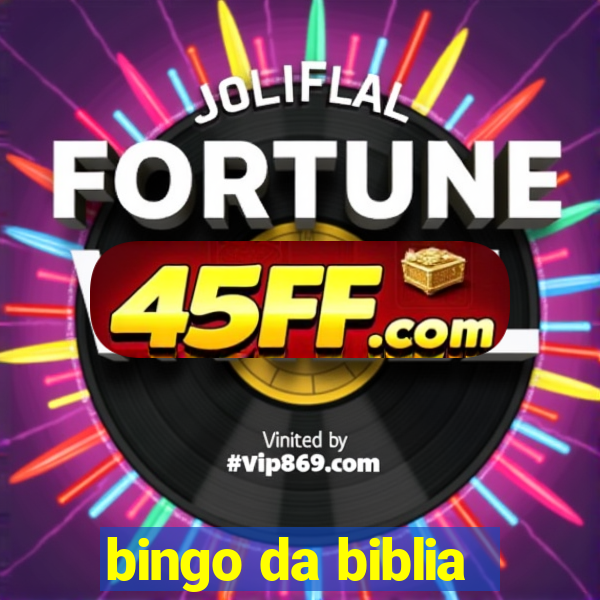 bingo da biblia